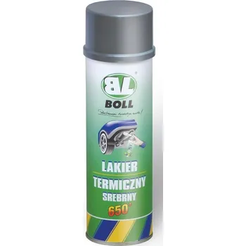 Barva ve spreji tepelně odolná barva - stříbrná 500ml