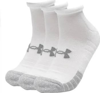 Pánské ponožky Under Armour UA Heatgear Locut bílé M