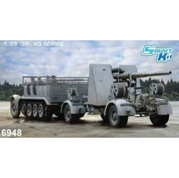 Plastikový model Dragon Models Sd.Kfz.7 Halftrack 8t + FlaK 36/37 88 mm 1:35