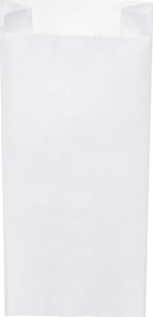 Svačinové papírové sáčky bílé 2,5 kg ( 16+6 x 35 cm) (1000 ks)