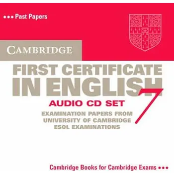 Anglický jazyk Cambridge: First Certificate in English 7: Audio CD Set - Cambridge University Press [CD]