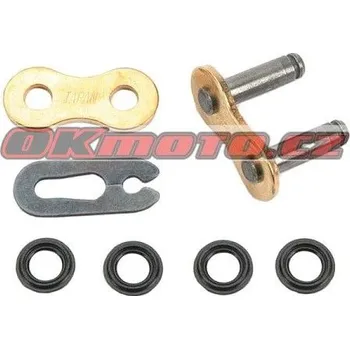 Řetězová sada pro motocykl D.I.D (Japonsko) Rozebíratelná spojka řetězu DID 520ATV2-zlatá