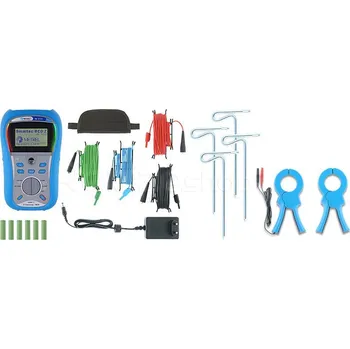 Revizní přístroj Metrel MI 3123 SMARTEC + A1018 + A1019 - Měřič zemního odporu + DOPRAVA ZDARMA