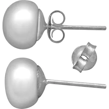 Náušnice Stříbrné náušnice s pravou perlou Ag 2,0 g