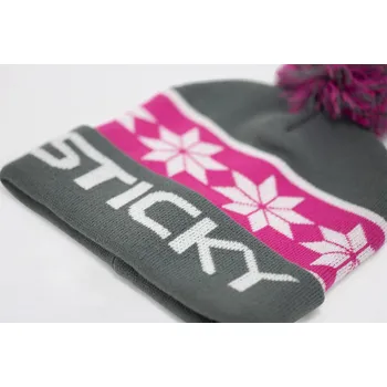 Čepice Sticky Baits čepice Grey Boble Beanie
