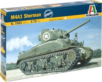 Plastikový model Italeri M4 Sherman 1:72