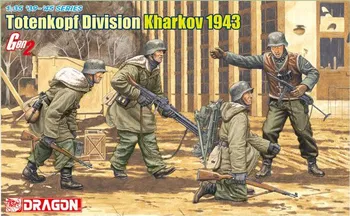 Plastikový model Dragon Models Model Kit Totenkopf Division (Kharkov 1943) 1:35