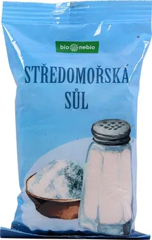 Kuchyňská sůl Bionebio Středomořská sůl 500 g