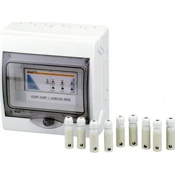 El. hlídání hladiny v akumulační jímce + 7x sonda