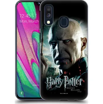 Pouzdro na mobilní telefon Pouzdro na mobil Samsung Galaxy A40 - HEAD CASE - Lord Voldemort (Obal, kryt pro mobil Samsung Galaxy A40 Pohádka Harry Potter - Voldemort)