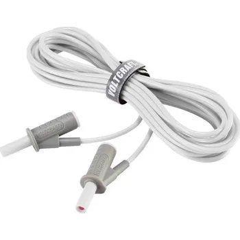 Voltcraft MSB-501 - Měřicí kabel bílý, 5 m