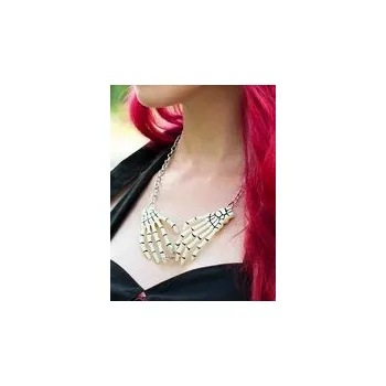 Náhrdelník Náhrdelník kostlivcovy hnáty fosforeskující