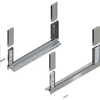 BLUM LEGRABOX free 780C4002I, sada bočnic výška C, délka 400mm, nerez