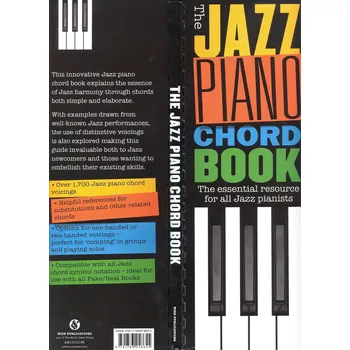 Jazz Piano Chord Book / Jazzové akordy pro klavír - nezbytný zdroj informací pro všechny jazzové klavíristy