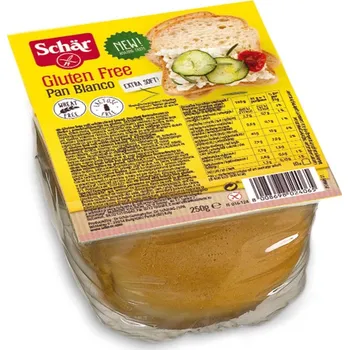 Trvanlivě pečivo Schär Pan Blanco bezlepkový světlý chléb 250 g