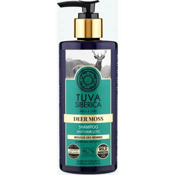 Šampon Natura Siberica Tuva Siberica Šampon proti vypadávání vlasů jelení mech 300 ml