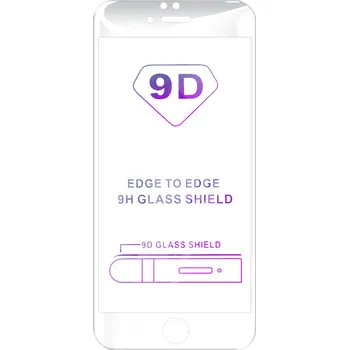Tvrzené sklo iSaprio 9D WHITE pro iPhone 6/6S