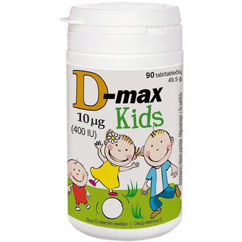 Vitabalans D-Max Kids 400 IU 90 tbl.