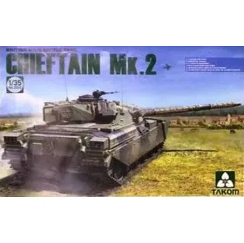 Plastikový model Takom 1/35 British Main Battle Tank Chieftain Mk.2