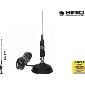 Autoanténa Anténa Sirio Mini Snake magnetická 65 cm