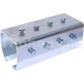 Garážová vrata Cais DF190 fixační spojka pro spojení závěsného c-profilu STABE.SB, STAGE.SZ