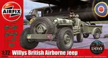 Airfix Willys Jeep Trailer a 6PDR Gun…