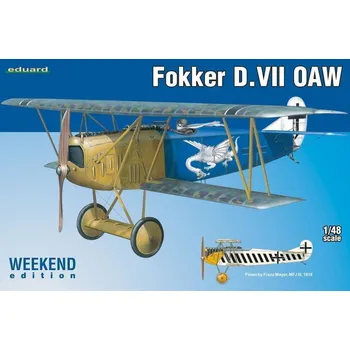 Plastikový model Eduard Fokker D. VII OAW 1:48