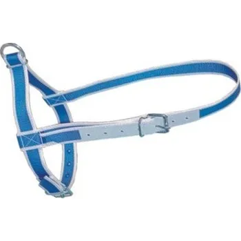 Nylonová ohlávka pro krávu, barva modrá