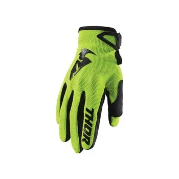 Moto rukavice MX Rukavice THOR SECTOR FLO ACID GLOVES, Velikost S