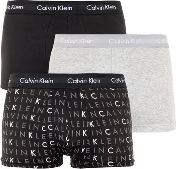 Sada pánského spodního prádla Calvin Klein Low Rise Trunk U2664G-YKS 3-pack