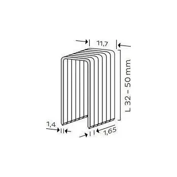 Sponkovačka KM REICH Spona typ G 25mm, 5000ks, KMR 10005185