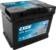 Auto-moto baterie Exide Start-Stop EFB EL600 12V 60Ah 640A