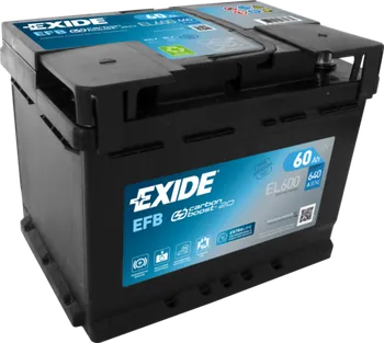Autobaterie Exide Start-Stop EFB EL600 12V 60Ah 640A