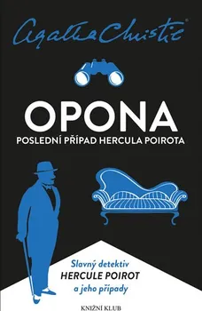 Opona: Poslední případ Hercula Poirota - Agatha Christie (2015, pevná bez přebalu lesklá, 3. vydání)