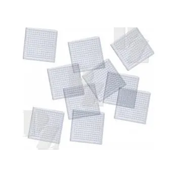 Dětské navlékací korálky Destičky pro zažehlovací korálky 10ks čtverce 8x8cm, SMT Creatoys