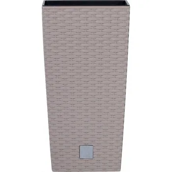 Prosperplast Rato Square DRTS170 17 x 17 x 32,4 cm, Mocca