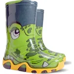 Dětské barevné holínky Demar STORMER PRINT 0030/0031 B krokodýl Velikost: 26/27