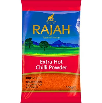 Koření Raja Chilli extra pálivé mleté 100g