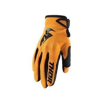 Moto rukavice MX Rukavice THOR SECTOR ORANGE GLOVES, Velikost S