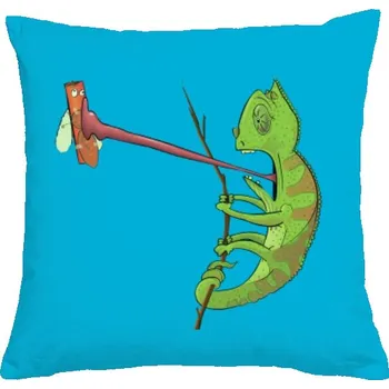 Pánské tričko Polštář bavlněný s potiskem Chameleon