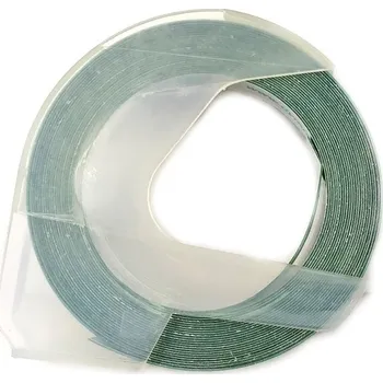 Pásek do tiskárny Páska pro mechanické štítkovače - DYMO S0898160, 520108 - zelená - 9mm x 3m - kompatibilní