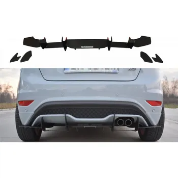 Nárazník Difuzor zadního nárazníku CNC FORD FIESTA MK7 ST FACELIFT VERSION 2013 - 2016