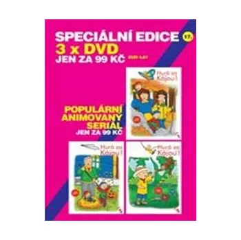 DVD film Hurá za Kájou! komplet 3x DVD (Kolekce 3x DVD)