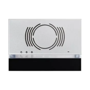 Domovní zvonek Kryt audio modulu bez tlačítek černý Urmet Alpha 1168/130