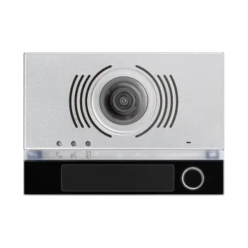 Domovní zvonek Kryt audio/video modulu s 1 tlačítkem černý Urmet Alpha 1168/141