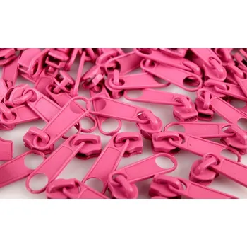 Zip Jezdec nearetační 3mm růžová