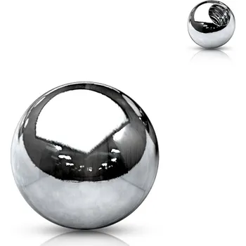 Piercing Piercingate Náhradní kulička ND00001 - Kuličky: 3 mm, Průměr tyčky: 1,6 mm