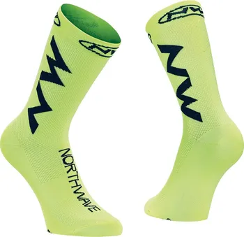 Pánské termo ponožky Northwave Extreme Air Sock Yellow Fluo/Black 44-47