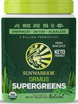 Přírodní produkt Sunwarrior Ormus Super Greens Bio Natural 450 g