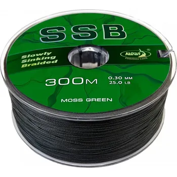 Katran Pomalu potápivá šňůra Slowly Sinking Braid SSB 0,30mm 11,4kg 300m